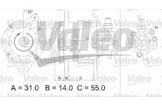 generátor VALEO 437145