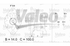 generátor VALEO 437352