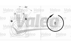 Startér VALEO 455582