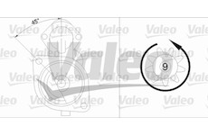 Startér VALEO 455977