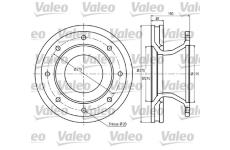 Brzdový kotouč VALEO 187008