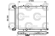 Chladič, chlazení motoru VALEO 232908