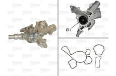 Vodní čerpadlo, chlazení motoru VALEO 506601