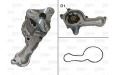 Vodní čerpadlo, chlazení motoru VALEO 506812