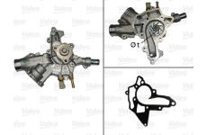 Vodní čerpadlo, chlazení motoru VALEO 506838