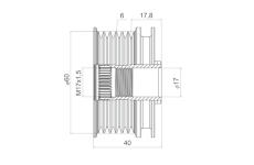 Předstihová spojka VALEO 588443