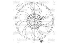 Ventilátor chladenia motora VALEO 698424