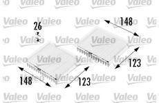 Filtr, vzduch v interiéru VALEO 698469