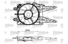 Větrák, chlazení motoru VALEO 698484