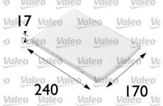 Filtr, vzduch v interiéru VALEO 698689