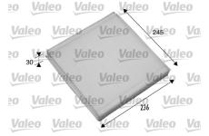 Filtr, vzduch v interiéru VALEO 698861