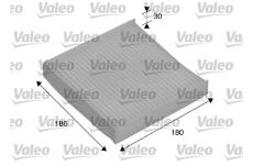 Filtr, vzduch v interiéru VALEO 698886