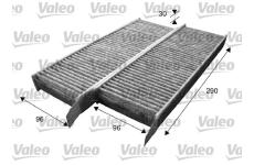 Filter vnútorného priestoru VALEO 715555