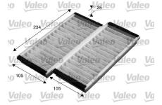 Filter vnútorného priestoru VALEO 715574