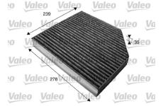 Filtr, vzduch v interiéru VALEO 715580