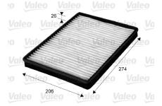 Filter vnútorného priestoru VALEO 715654