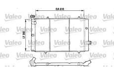 Chladič, chlazení motoru VALEO 730015