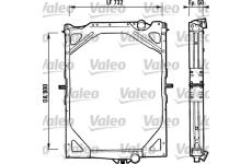 Chladič, chlazení motoru VALEO 730222