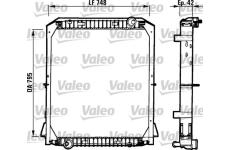Chladič, chlazení motoru VALEO 730258