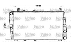 Chladič, chlazení motoru VALEO 730375