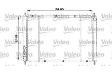 Chladič, chlazení motoru VALEO 730591