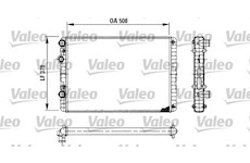 Chladič, chlazení motoru VALEO 730954