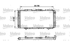 Chladič, chlazení motoru VALEO 730997