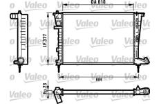 Chladič, chlazení motoru VALEO 731012