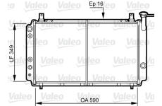 Chladič, chlazení motoru VALEO 731082