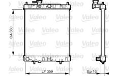 Chladič motora VALEO 731287