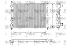 Chladič, chlazení motoru VALEO 731303