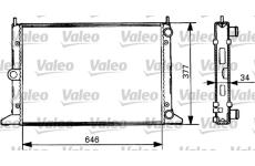 Chladič, chlazení motoru VALEO 731386