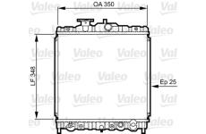 Chladič, chlazení motoru VALEO 731459