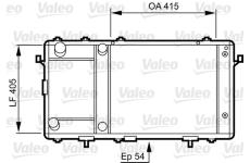 Chladič, chlazení motoru VALEO 731491