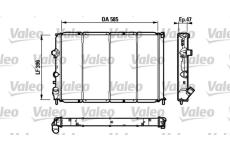 Chladič motora VALEO 731538