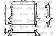 Chladič, chlazení motoru VALEO 731552