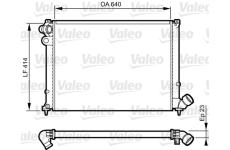 Chladič, chlazení motoru VALEO 731574