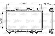 Chladič motora VALEO 731685