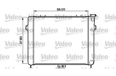 Chladič, chlazení motoru VALEO 731719