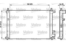 Chladič, chlazení motoru VALEO 731736