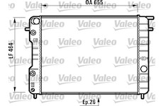 Chladič, chlazení motoru VALEO 731840