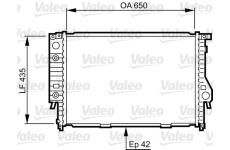 Chladič, chlazení motoru VALEO 732099