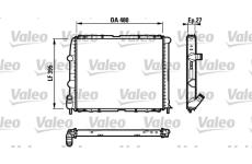 Chladič, chlazení motoru VALEO 732388