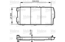 Chladič, chlazení motoru VALEO 732440