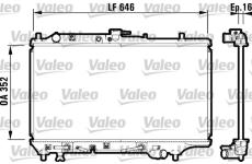 Chladič, chlazení motoru VALEO 732475