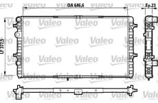 Chladič, chlazení motoru VALEO 732698