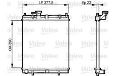 Chladič motora VALEO 732718