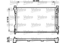 Chladič, chlazení motoru VALEO 732740