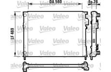 Chladič, chlazení motoru VALEO 732846