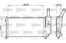 Chladič, chlazení motoru VALEO 732851